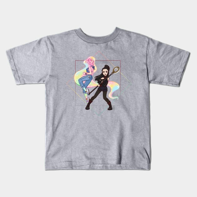 Nico & Karolina Kids T-Shirt by artsy_alice